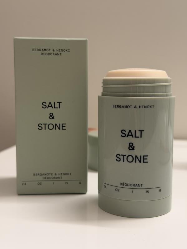 Bergamot & Hinoki Extra-Strength Aluminum-Free Deodorant - Salt