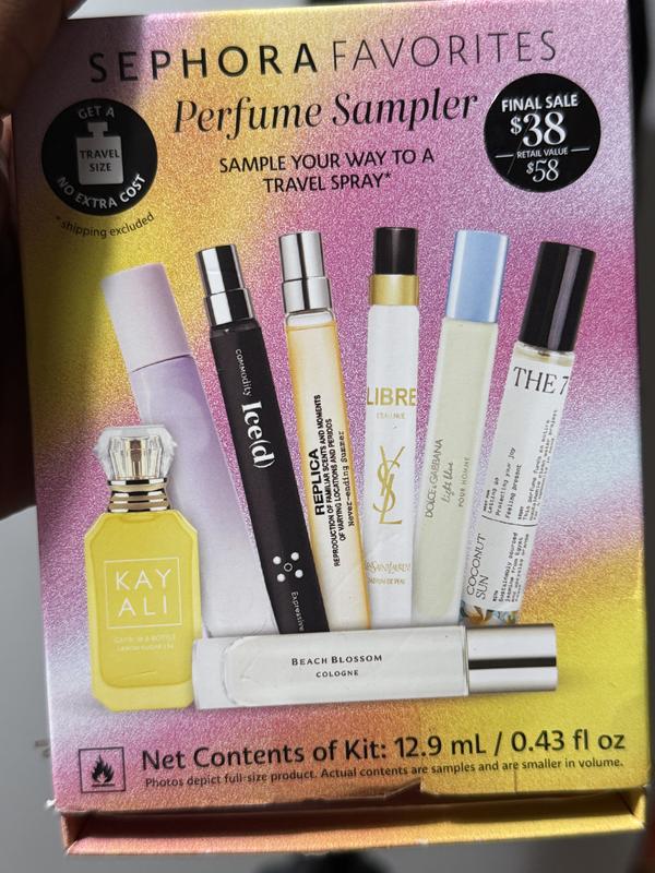 Summer Scents Travel Spray Perfume Sampler Set w/ Redeemable
