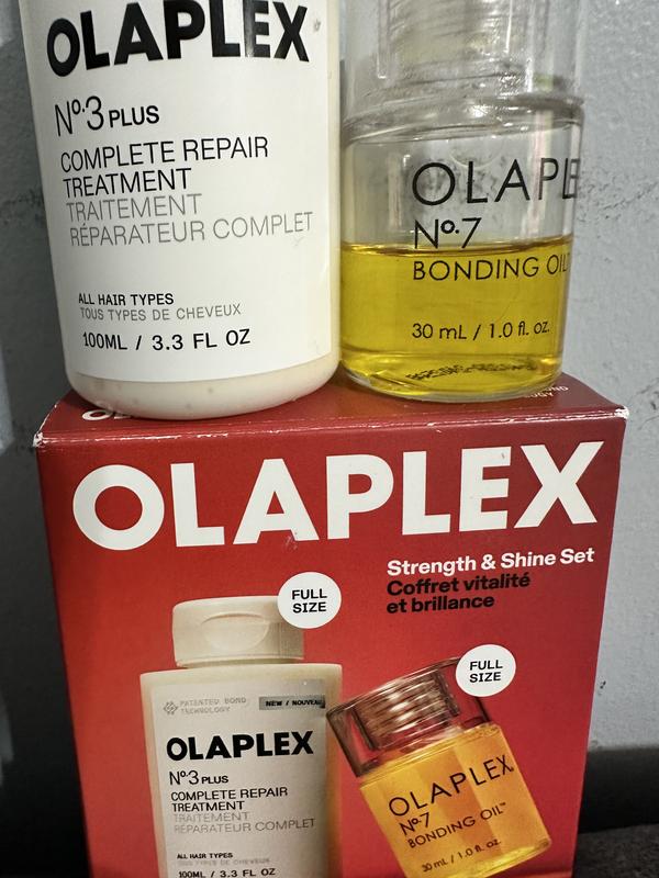No. 3PLUS Hair Treatment & No.7 Hair Oil Frizz Control Gift Set