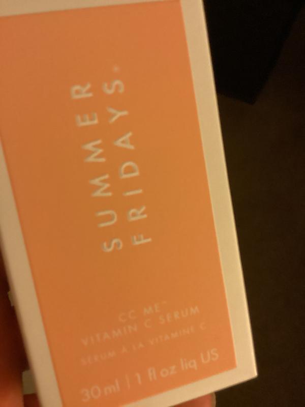 CC Me Vitamin C + Niacinamide Serum - Summer Fridays | Sephora