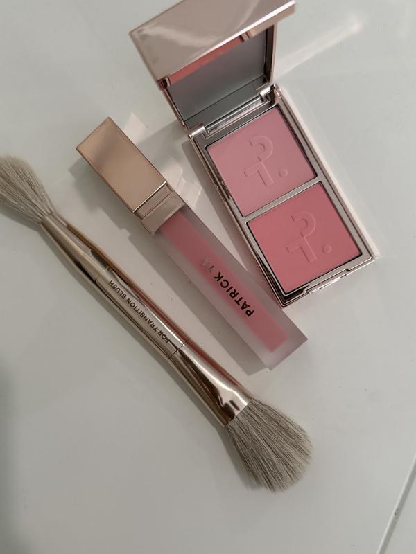 Dual Ended Transition Blush Brush - PATRICK TA | Sephora