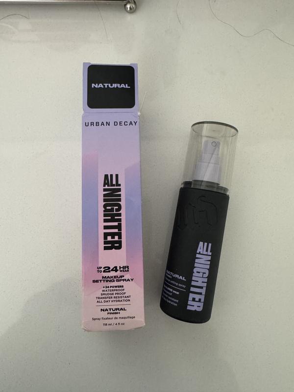 All Nighter Waterproof Natural Finish Setting Spray with 24HR Wear