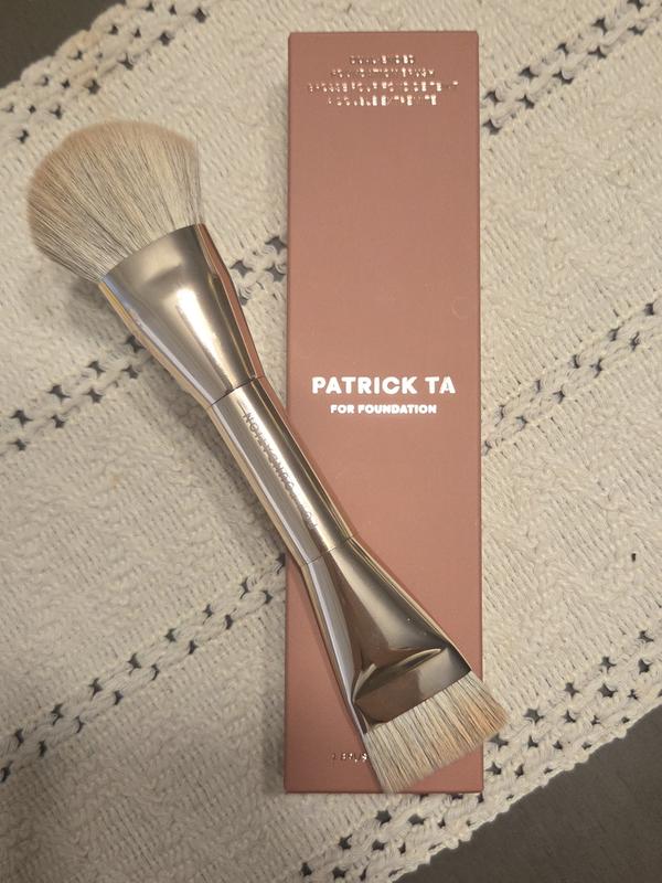 Dual Ended Foundation Brush - PATRICK TA | Sephora