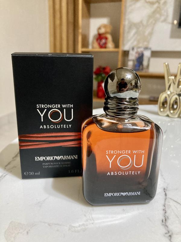 Stronger With You Absolutely Parfum with Rum & Cedarwood - Armani