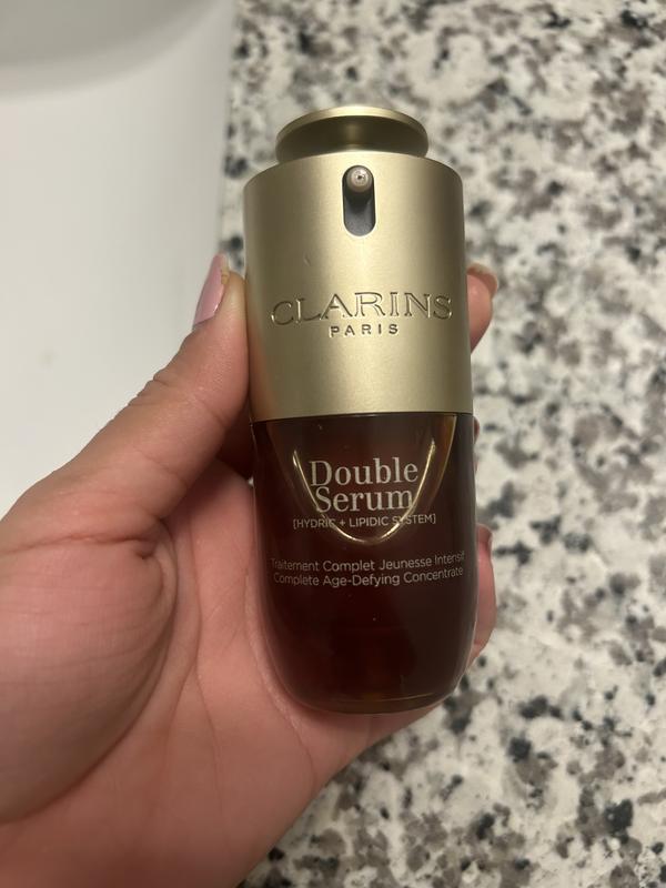 DOUBLE SERUM® To Firm, Boost Radiance & Refine Pores - Clarins