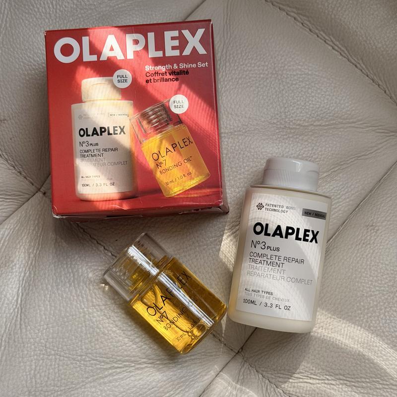 No. 3PLUS Hair Treatment & No.7 Hair Oil Frizz Control Gift Set