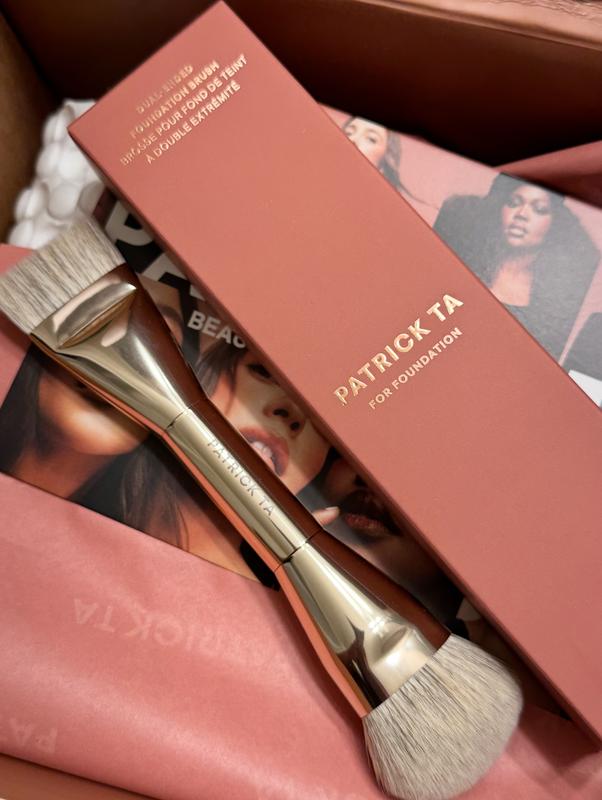 Dual Ended Foundation Brush - PATRICK TA | Sephora