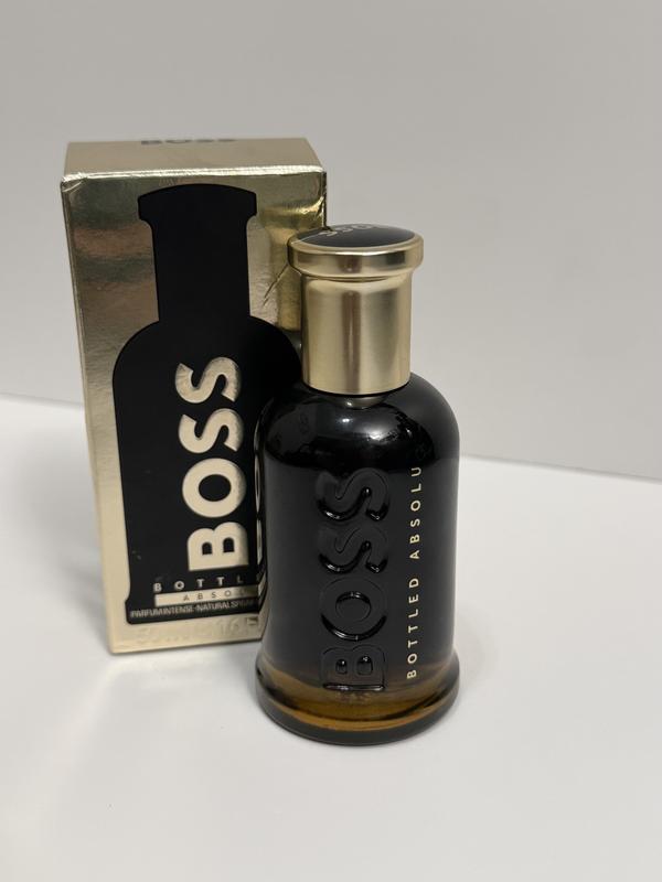Boss Bottled Absolu Parfum Intense with Leather and Cedarwood
