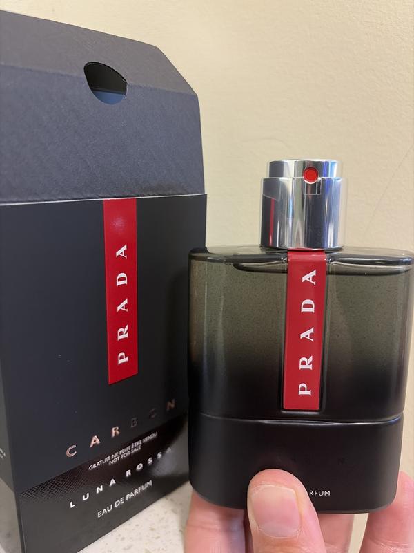 Luna Rossa Carbon Eau de Parfum Travel Spray with Licorice