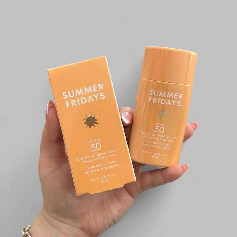 ShadeDrops Broad Spectrum SPF 50 Daily Mineral Milk Sunscreen