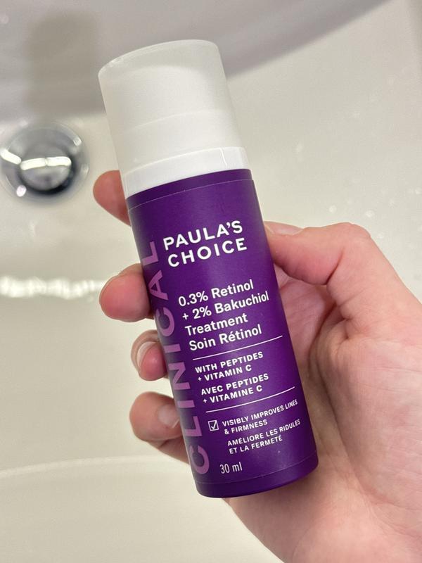 0.3% Retinol + 2% Bakuchiol Treatment - Paula's Choice | Sephora
