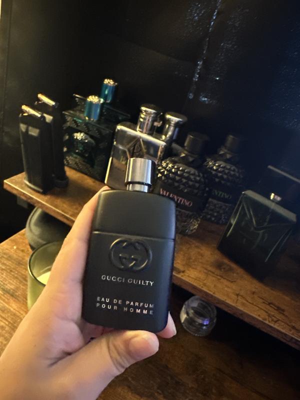 Guilty Eau de Parfum Pour Homme Travel Spray with Rose and