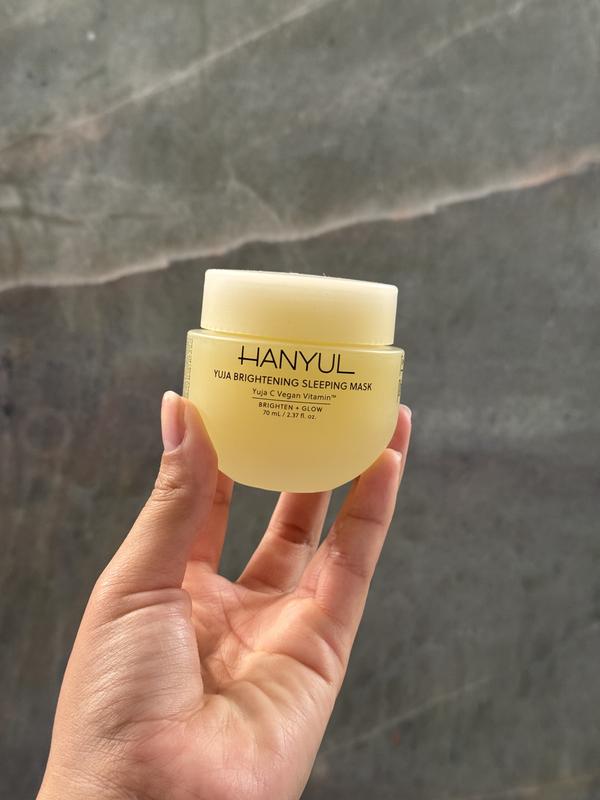 Korean Yuja Brightening Sleeping Mask & Moisturizer with Vitamin C