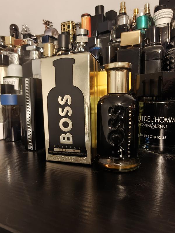 Boss Bottled Absolu Parfum Intense with Leather and Cedarwood
