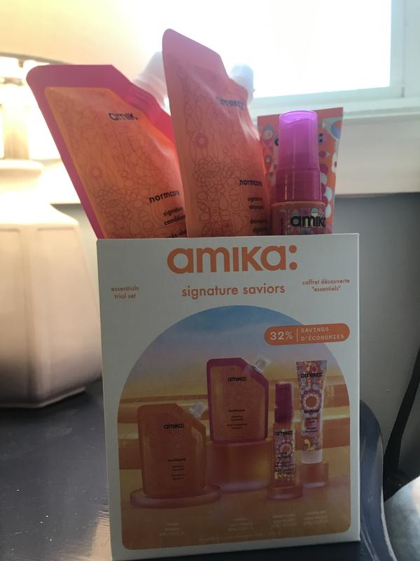 Signature Saviors Essentials Hair Trial Set - amika | Sephora