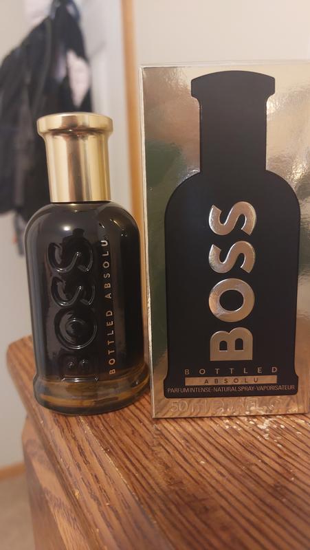 Boss Bottled Absolu Parfum Intense with Leather and Cedarwood