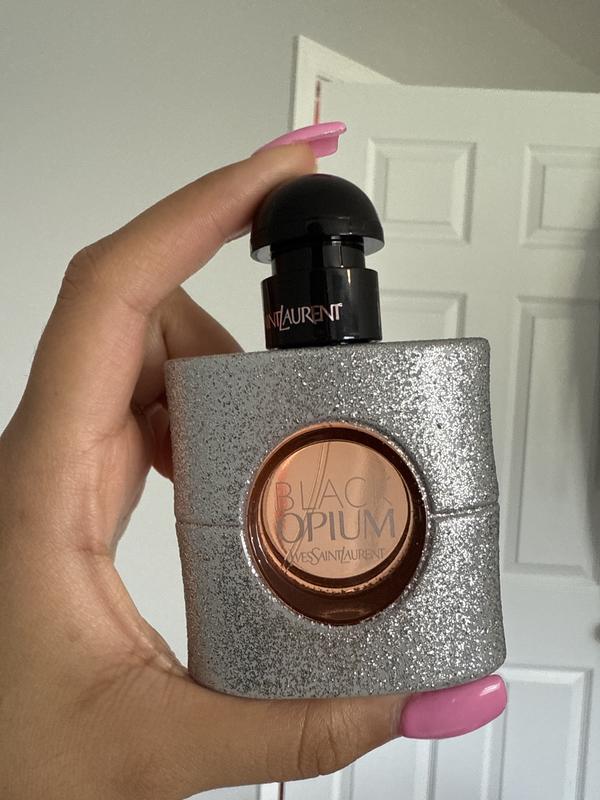 Black Opium Eau de Parfum Glitter with Marshmallow & Coffee - Yves