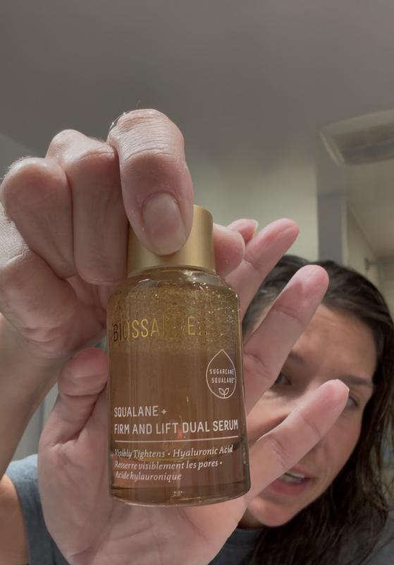 Firm and Lift Hydrating Dual Serum with Hyaluronic Acid + Squalane