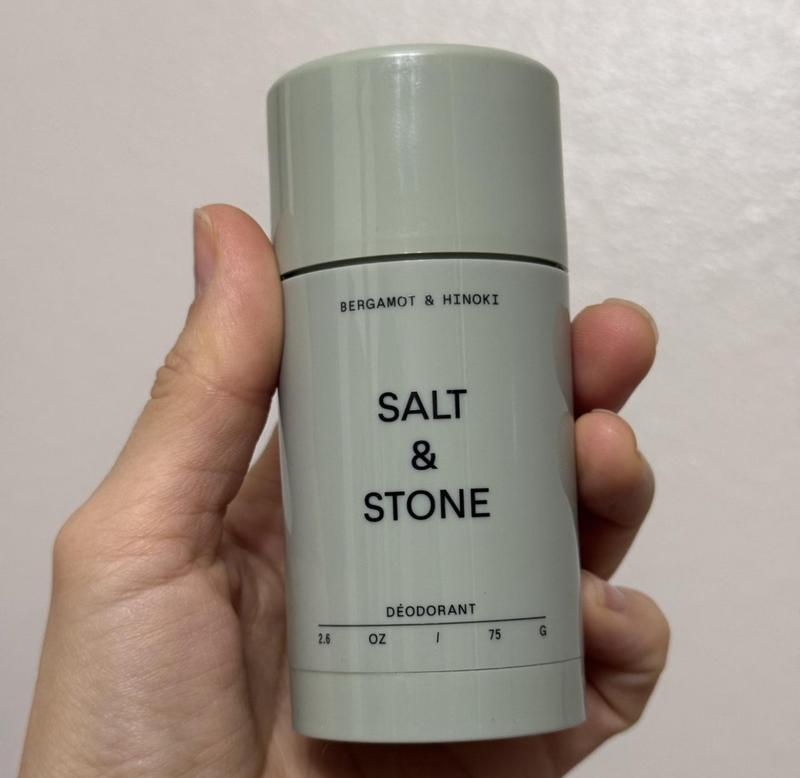 Bergamot & Hinoki Extra-Strength Aluminum-Free Deodorant - Salt
