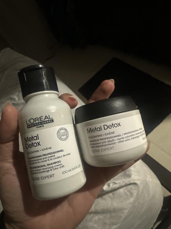 Mini Metal Detox Shampoo & Hair Mask Starter Set - L'Oréal