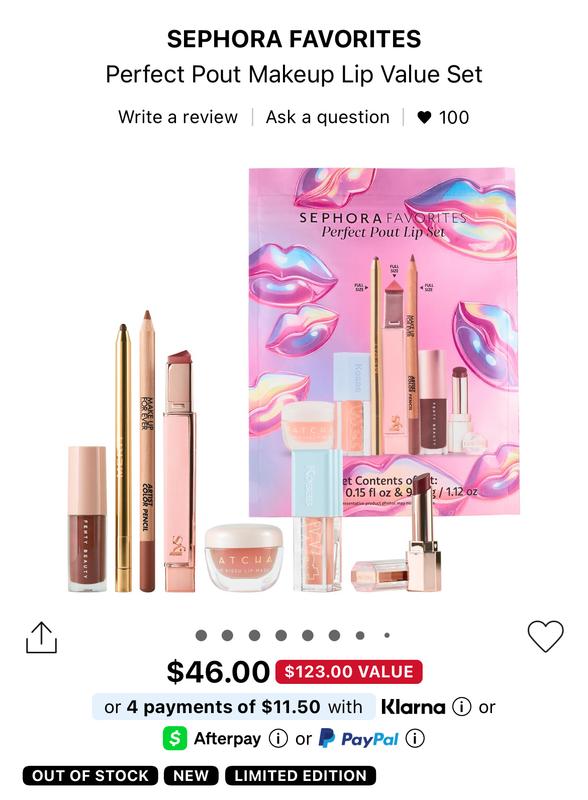 Perfect Pout Lip Value Set - Sephora Favorites | Sephora