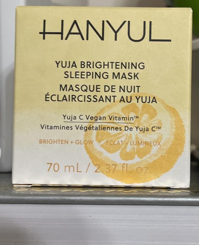 Korean Yuja Brightening Sleeping Mask & Moisturizer with Vitamin C
