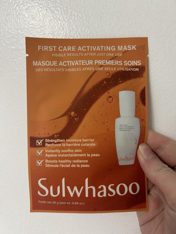 First Care Activating Serum Sheet Mask - Sulwhasoo | Sephora