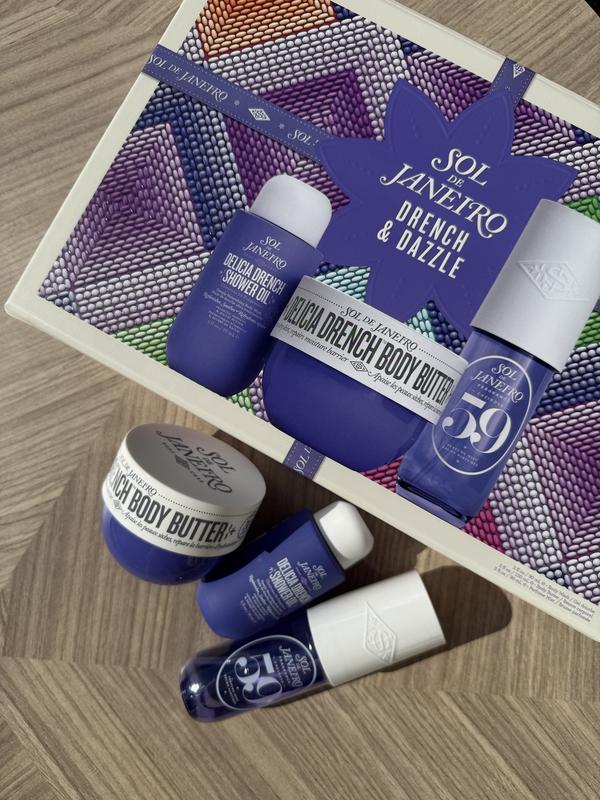 Drench & Dazzle Delícia Drench™ Body Routine Gift Set - Sol de