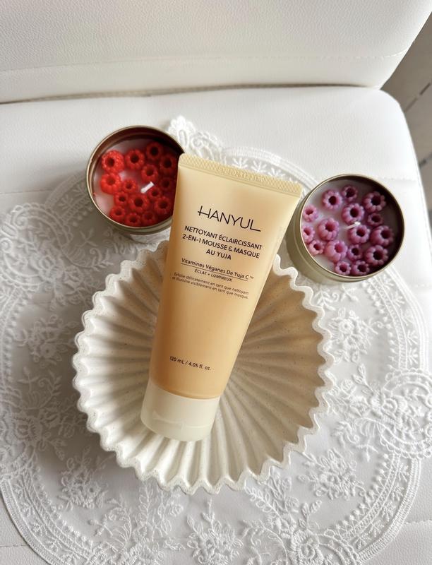 Yuja Brightening 2-in-1 Mask to Foam Cleanser with Vitamin C +