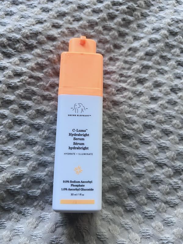 luma glutathione reviews C-Luma Hydrabright Gentle Hydrating Vitamin C Serum - Drunk Elephant
