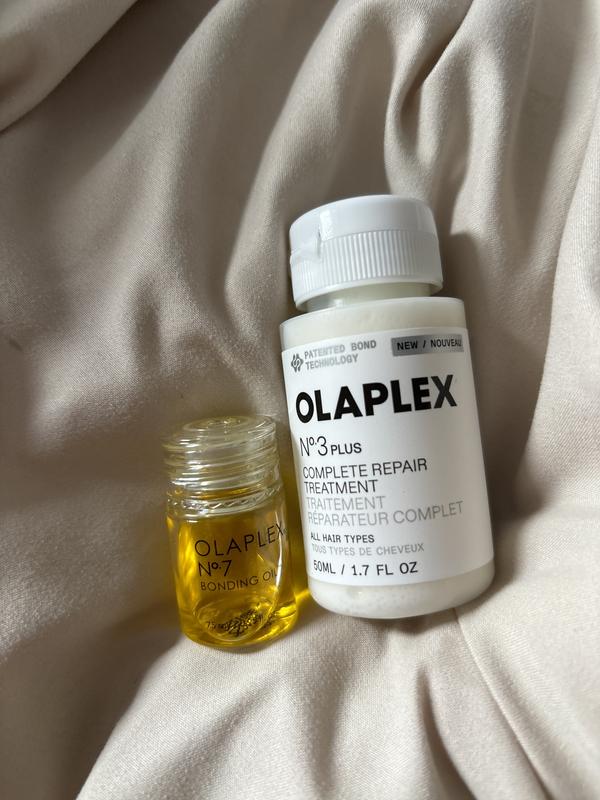 Mini No.3PLUS Bond Repair Treatment and No.7 Hair Oil Set
