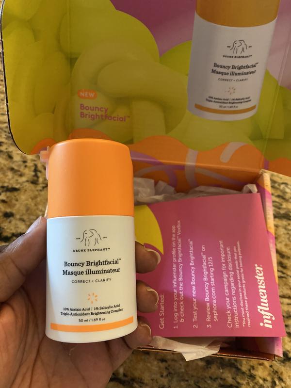 Bouncy Brightfacial Brightening Mask with 10% Azelaic Acid +