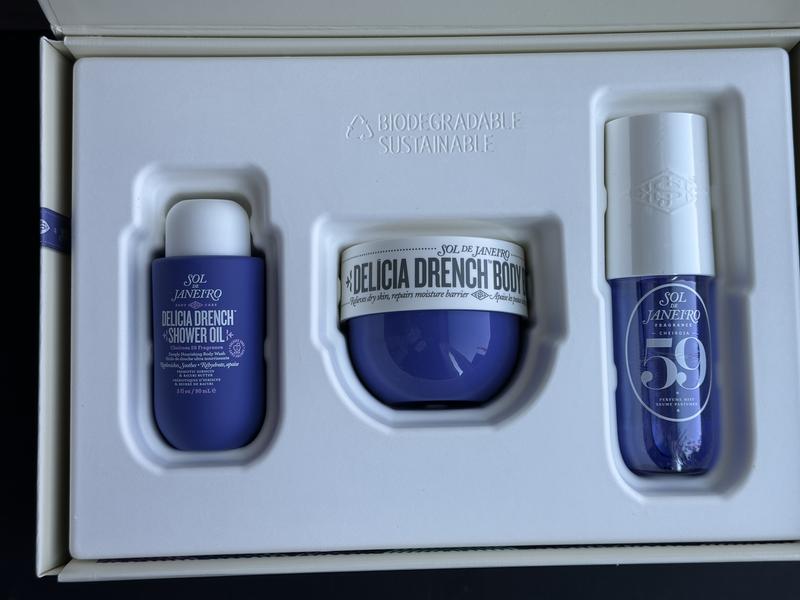 Sol de Janeiro Drench & Dazzle Delicia Drench Body Routine Gift Set