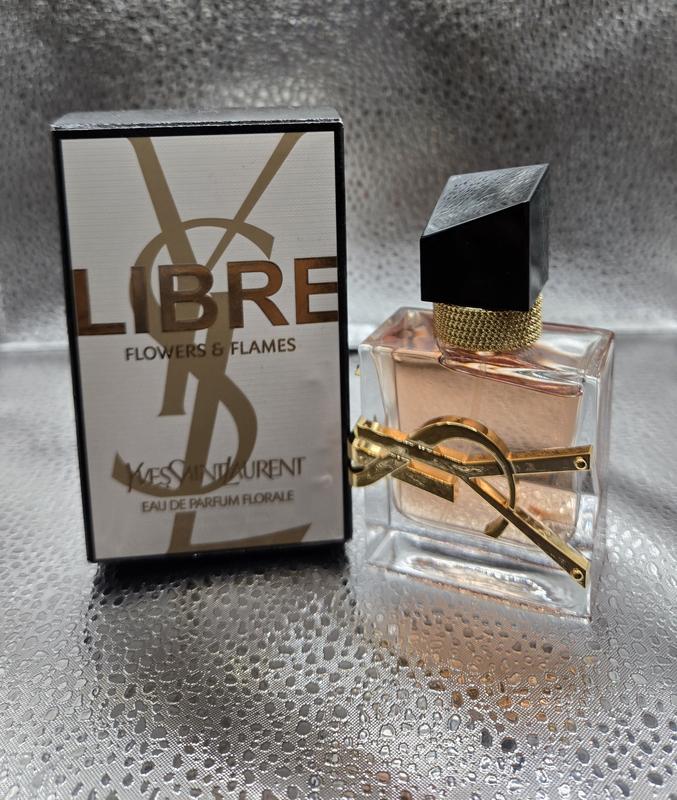 Libre Flowers & Flames Eau de Parfum Spray with Coco- Palm Tree