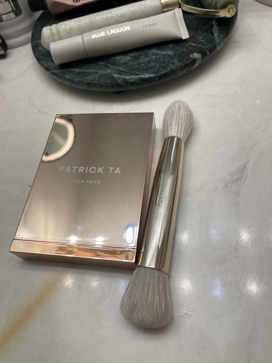 Dual-Ended Complexion Brush - PATRICK TA | Sephora
