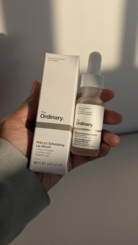 exfoliating lip serum glutathione PHA 5% Exfoliating Lip Serum - The Ordinary