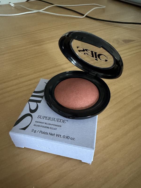 SuperSuede™ Radiant Talc-Free Baked Powder Blush - Saie | Sephora