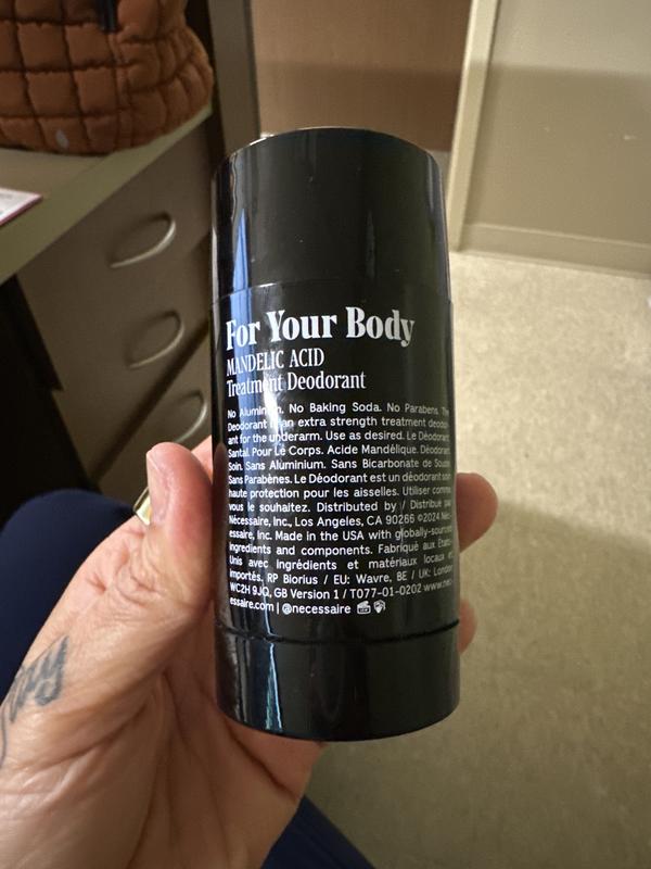 Santal Deodorant - Aluminum-Free Extra-Strength Mandelic Acid