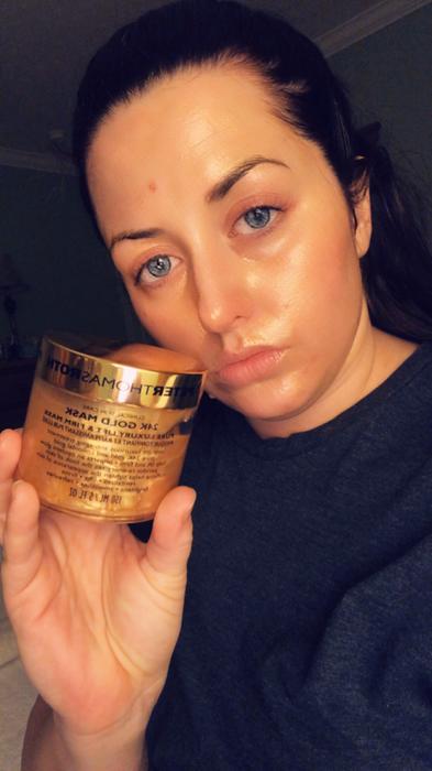 24K Gold Mask Masque tonifiant et raffermissant pur luxe - Peter 