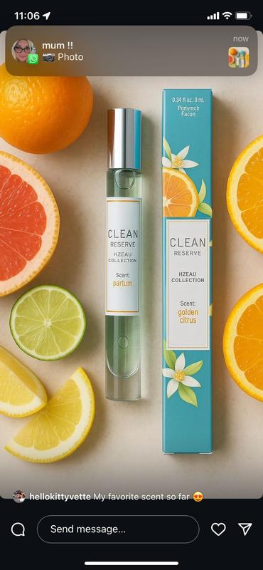 H2Eau - Golden Citrus Eau de Parfum Rollerball - CLEAN RESERVE