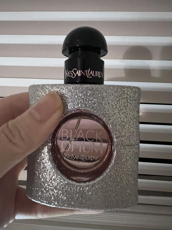 Black Opium Eau de Parfum Glitter with Marshmallow & Coffee - Yves