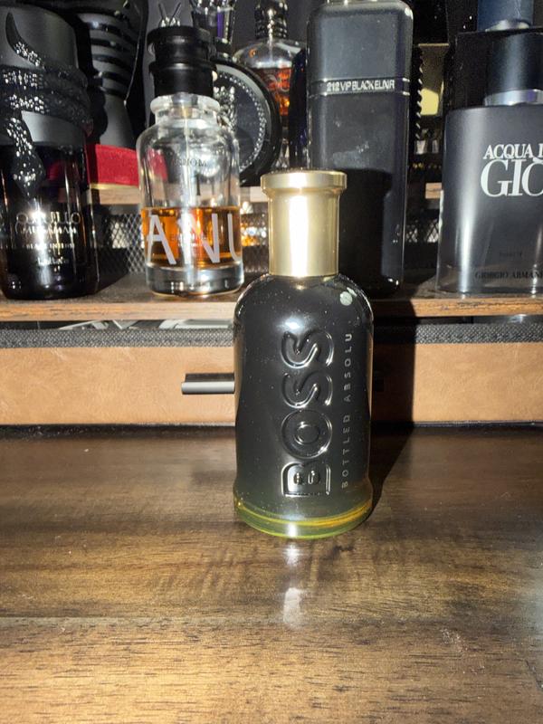 Boss Bottled Absolu Parfum Intense with Leather and Cedarwood