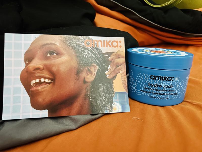 Hydro Rush Intense Moisture Hair Mask with Hyaluronic Acid - amika