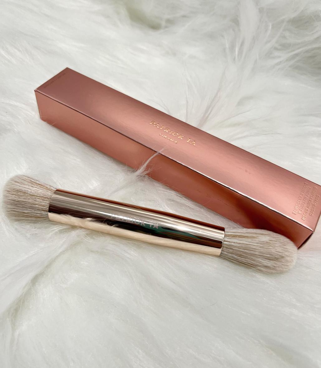 Dual-Ended Complexion Brush - PATRICK TA | Sephora