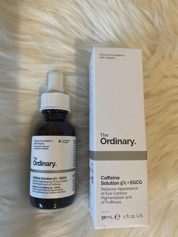 Caffeine 5% + ECGC Depuffing Eye Serum - The Ordinary | Sephora