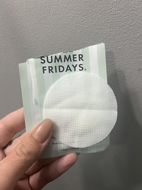 Summer Fridays Gentle Reset Daily Exfoliating Pads to Smooth +