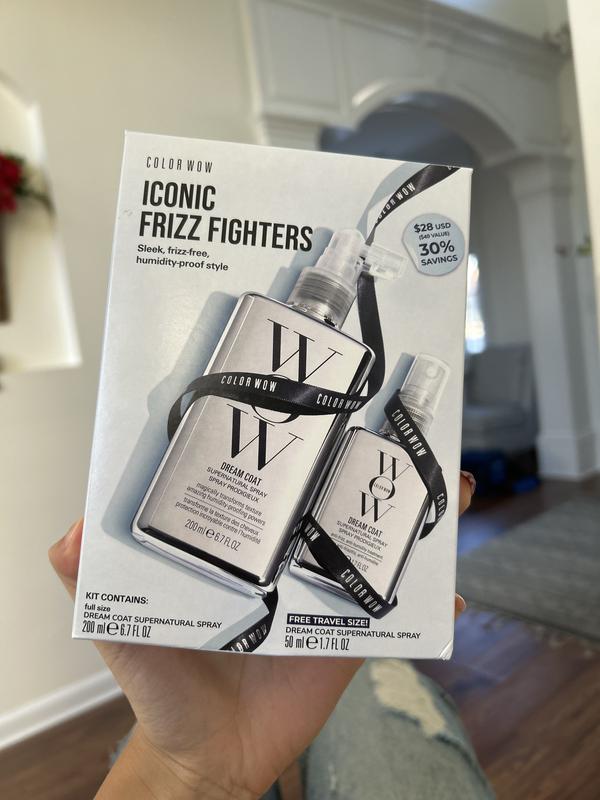 美品 COLOR WOWヘアースタイリング2個セット Dream Coat Iconic Frizz Fighters Hair Duo Gift Set - COLOR WOW