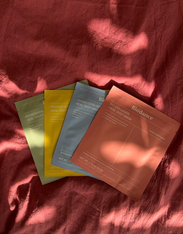 Real Deep Mask Gift Set - 4 Masks for Pore Care, Hydration