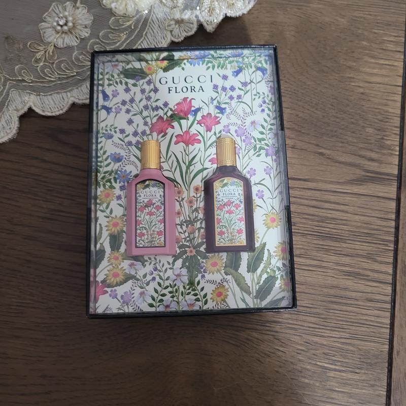 Mini Duo Floral Gorgeous Gardenia Perfume Gift Set - Gucci | Sephora