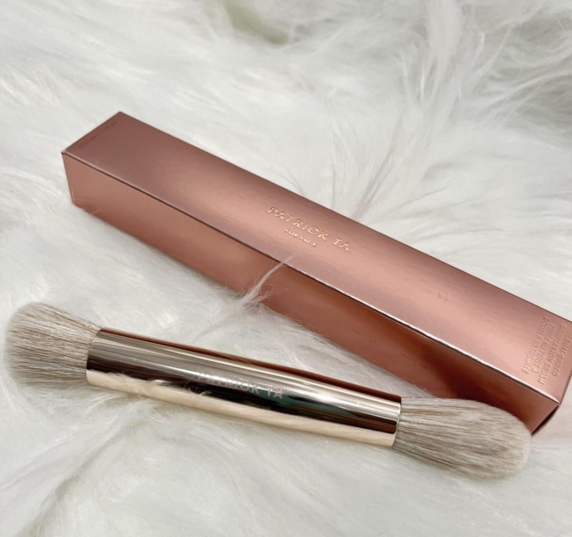 Dual-Ended Complexion Brush - PATRICK TA | Sephora